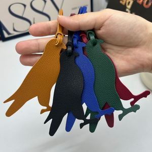 Cute Bird Shape <b>Charm</b> Pu Leather Animal for Car Handbag Multi Color Bag Decoration & <b>Keyring</b> Pendant Gift - Product Image 3