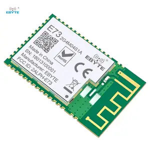 E73-2G4M04S1A Ebyte için CE FCC akıllı ev kilidi RFID giyilebilir cihazlar düşük güç BLE 4.2 5.0 nRF52810 kablosuz modülü