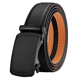 Ceinture en cuir de vache imperméable élégante et stylée pour homme, à boucle automatique, pour tenue décontractée ou professionnelle, boucle en alliage, vente chaude en usine - Product Image 1