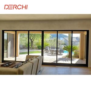 Puertas Corredizas de Vidrio para Exteriores con Marco Doble Delgado Personalizado de Aluminio con Rotura de Puente Térmico, Gran Visibilidad y Alta Resistencia NFRC - Product Image 3