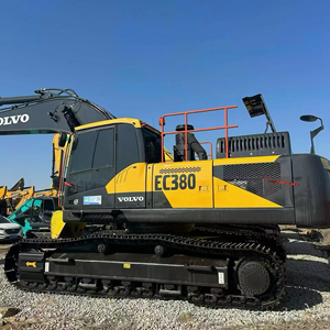 Excavatrice sur chenilles Volvo EC380 d'occasion, 38 tonnes, machine de terrassement entièrement d'origine, à vendre. - Product Image 1