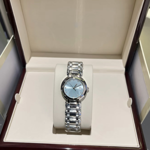 Reloj de Cuarzo de Lujo para Mujer, 30MM, Esfera Azul Hielo, Diseño Simple y Elegante, Venta al Por Mayor - Product Image 6