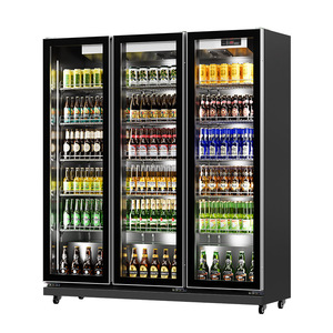 LED Yaourt Red Bull Magasin de bière et d'alcool Réfrigérateur pour affichage de boissons Compresseur Congélateur Réfrigérateur Climat frais - Product Image 4