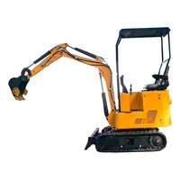 Petite pelle hydraulique à chenilles, compacte, compacte, à largeur réglable, livraison gratuite
