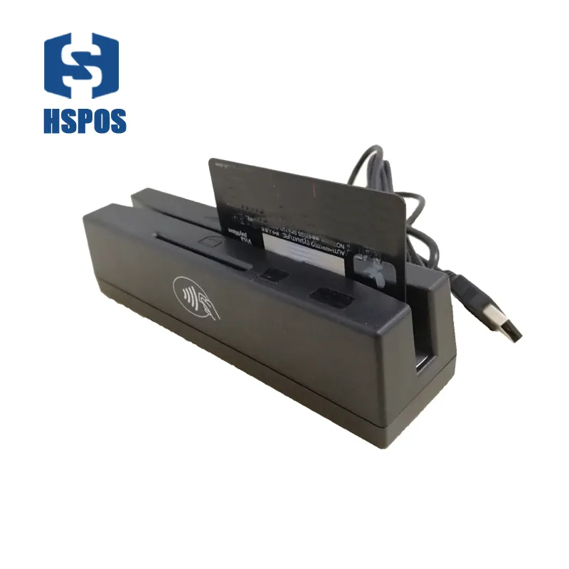 HS-YL160 USB磁気カードリーダーICカード誘導psamカード160 four-in-oneカードリーダー