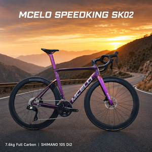 Vélo de route en <span class=keywords><strong>fibre</strong></span> de carbone MCELO SKO2 R7120 24 vitesses, freins à disque, prêt pour <span class=keywords><strong>la</strong></span> course hors route, design léger, sportif et fluide - Product Image 1