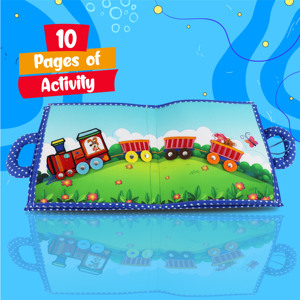 <span class=keywords><strong>Livre</strong></span> en tissu doux pour tout-petits, <span class=keywords><strong>livre</strong></span> éducatif Montessori personnalisé en gros, <span class=keywords><strong>livre</strong></span> à contraste élevé en forme de chien mignon, recouvert de feutre - Product Image 4