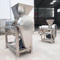 Commerciële multi-fruit enkelvoudige schroefpers sapcentrifuge met capaciteit van 500-1000 kg/uur, 304 roestvrij staal