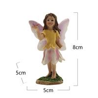 Fée Jardin Planteur Miniature Paysage Mini Jardin Gnomes Partie Ensemble Résine Artisanat Statue Vilain Nain Elfe