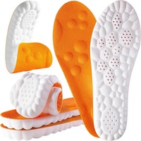 Meilleures semelles intérieures de course à pied : absorption des chocs, respirantes, en mousse à mémoire de forme hautement élastique, inserts pour chaussures de basketball
