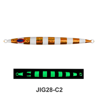 WEI 120g-1000g pêche en eau salée métal gabarit jigging leurre avec Spinner lame rapide chute lente pitch leurres de pêche appât