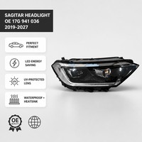 Phare avant droit à LED OEM 17G941036 17G941035 avec DRL à allumage instantané pour VW Jetta VII Sagitar 2019-2024 Berline Compacte