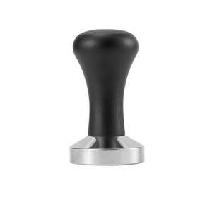 Prensador de Café Reutilizable de Acero Inoxidable Ecológico con Mango de Madera 51mm/53mm/58mm Herramientas de Barista - Product Image 5