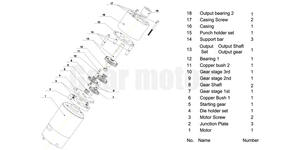 Motor DC Mikro FT-16PGM030 16mm dengan Magnet Permanen dan Gear Planetary, Torsi Beban Maksimum 5Kgf.cm - Product Image 3