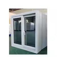 Luxseal Fenêtres modernes en aluminium avec double vitrage Verre coulissant Conception de fenêtres pour maison hôtels Cadre en aluminium Verre de fenêtre