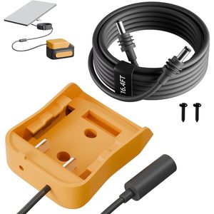 Starlink Mini 20V DC Power Tool Battery <b>Adapter</b> Converter Waterproof 16.4FT Starlink Mini DC Power Cable - Product Image 1