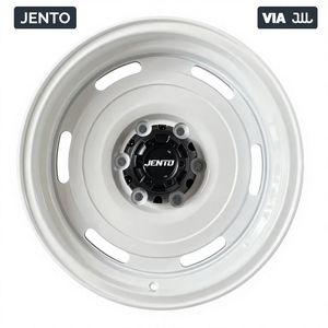 Rines Personalizados Forjados de Estilo Retro de 16, 17 y 18 Pulgadas, 5x112 5x120, Blancos Brillantes para VW Clásico, BMW, <span class=keywords><strong>Mini</strong></span> <span class=keywords><strong>Cooper</strong></span>, JWL - Product Image 1