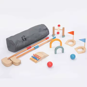 Ensemble <span class=keywords><strong>de</strong></span> <span class=keywords><strong>mini</strong></span> <span class=keywords><strong>golf</strong></span> <span class=keywords><strong>en</strong></span> <span class=keywords><strong>bois</strong></span> Montessori Jeux interactifs familiaux Jouet <span class=keywords><strong>golf</strong></span> pour enfants - Product Image 4