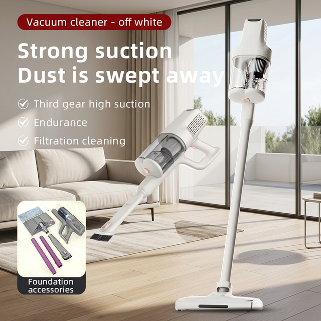 Handheld Stick Vacuum Cleaner Bagless Dry Function Hotel Use High Cordless Battery Operated Lightweight HEPA Filter Portable