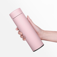 Botol Termos Vakum Stainless Steel 304 500ml Promosi Baru 2024, Cat Karet, Laris Manis