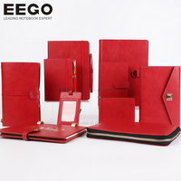 Vente en gros de carnet A5 de voyage coréen de qualité supérieure en vrac carnet de notes personnalisé carnet en cuir PU 2026 avec boucle