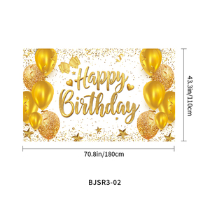 Fabricante Feliz <span class=keywords><strong>cumpleaños</strong></span> telón <span class=keywords><strong>de</strong></span> fondo Banner fiesta <span class=keywords><strong>de</strong></span> <span class=keywords><strong>cumpleaños</strong></span> cartel fotografía Fondo decoraciones colgantes Interior Exterior - Product Image 2