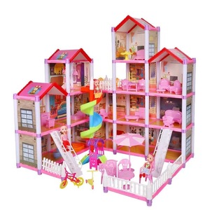 Casa <span class=keywords><strong>de</strong></span> Muñecas <span class=keywords><strong>de</strong></span> Lujo Personalizada 2024, Villa <span class=keywords><strong>de</strong></span> Juguete <span class=keywords><strong>para</strong></span> Niños, Castillo <span class=keywords><strong>de</strong></span> Princesa, Conjunto <span class=keywords><strong>de</strong></span> Simulación <span class=keywords><strong>para</strong></span> Ensamblar, Regalo <span class=keywords><strong>para</strong></span> Niña - Product Image 1
