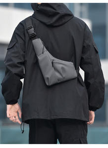 RUIQUWIN Bolso de Pecho/Hombro Impermeable Ligero de Moda para Hombre, Gran Capacidad, Cierre Resistente al Desgaste, para Deportes Diarios - Product Image 3