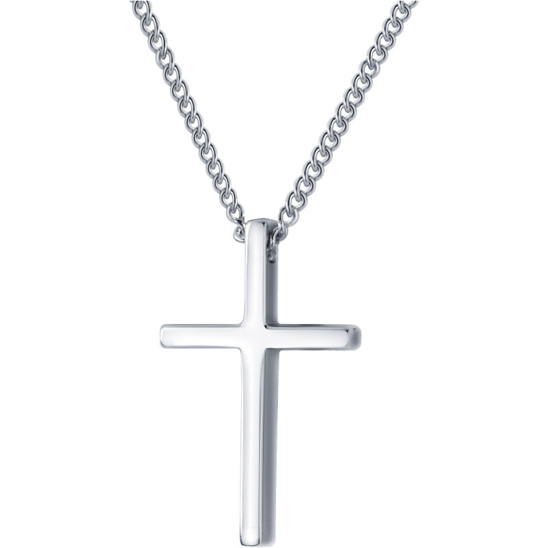 Großhandel New Fashion Schmuck kette 925 Silber Kreuz Halskette für Frauen