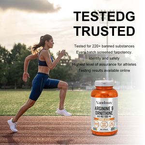 Capsule L-arginina integratore di ossido nitrico L-arginina Capsule Endurance pompe crescita muscolare integratore di arginina - Product Image 2