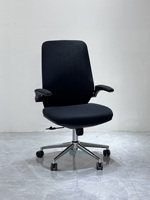 Chaise pivotante de bureau moderne FoShan avec roues ergonomiques en maille professionnelle pour la maison de direction du patron de l'invité