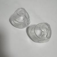 2 diffuseurs nasaux en silicone de taille moyenne pour appareil de pression positive continue (CPAP) avec service de découpe, 1 coussin nasal pour un meilleur sommeil, utilisation en soins de santé