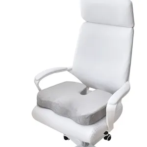 고품질 U 모양 기억 거품 방석 미골 어린이용 카시트 사무실 의자 운전사 바퀴 의자를 위한 좌석 패드