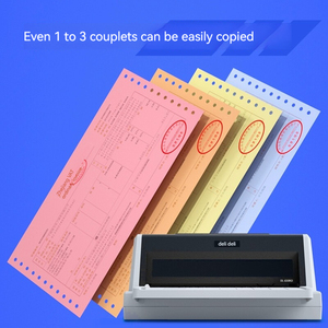 เครื่องพิมพ์ Deli 610KD คุณภาพสูงรูปแบบ A4 รายการคลังสินค้าบิลภาษีต่ําเครื่องพิมพ์ใบแจ้งหนี้พิเศษ 620k - Product Image 4