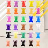 Résine UV colorée 30 couleurs, paillettes de diamant, 20g, durcissement à la lumière UV, colle de résine à durcissement ultraviolet pour petits moules en résine UV, fabrication de bijoux