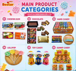 BESTAR Shantou Confectionery Candy Factory ODM OEM Personnalisé 10g Bonbons Gélifiés en Forme de Nouilles Saveur Fruitée Bonbons Mous Sucreries - Product Image 2