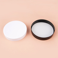 Pot en plastique PET pour crème pour le visage, crème pour les yeux, crème pour les mains, emballage cosmétique avec couvercle à vis, vente en gros