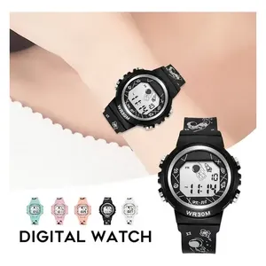 นาฬิกาดิจิตอลสำหรับทุกเพศ 12 ชิ้น นาฬิกาสปอร์ตลำลองขายส่ง - Product Image 2