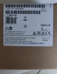 โมดูลซีพียู S7 1200 ของแท้ 6ES7211 1AE40 0XB0/6ES7212 1BE40 0XB0/6ES7212 1HE40 0XB0 คอนโทรลเลอร์ PLC อุตสาหกรรม มีสินค้าในสต็อก - Product Image 3