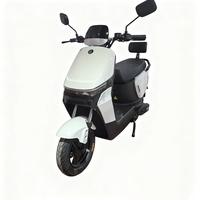 Moto électrique moins chère pour adultes, moteur sans balais 600W rapide, scooter électrique avec frein, vitesse maximale 65 km/h, charge maximale 150 kg