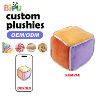 BIPU Jouet en peluche longue et super douce en forme de cube, série de balles de sport simulées en coton PP, fabricant de jouets en peluche, services OEM en gros