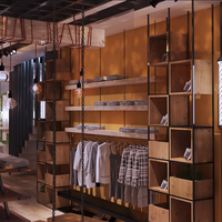Meuble de présentation pour magasin de chaussures, vitrine sur mesure pour vêtements et sacs pour femmes, étagère de présentation, armoire de rangement, décoration et rénovation de magasin