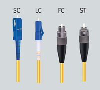 Adaptor Serat Optik Hibrida SC ke FC, ST ke FC, SC ke ST, FC/UPC Simplex untuk FTTH Telekomunikasi, Kehilangan Penyisipan Rendah, Pemasok Grosir