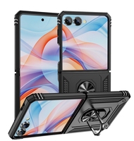 Coque de protection antichoc robuste avec anneau pour Samsung Galaxy Z Flip 8, étui de téléphone avec support anneau métallique pour Samsung Z Flip 8