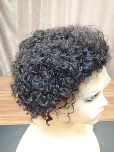 Tóc Giả Xoăn Phía Trước Pixie Tóc Giả Nửa Ren 13*4 Tóc Người 100% Tóc Giả Phía Trước Thời Trang Cắt Ngắn - Product Image 3