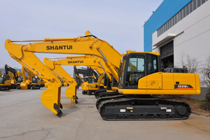 Excavadora de cadenas mediana Shantui SE210 de 21 toneladas con bajo consumo de combustible - Product Image 4