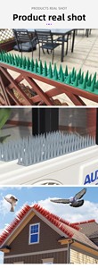 Chim răn đe gai rắn thép không gỉ thân thiện với môi vô hại cho lan can ban công và sử dụng trang trại - Product Image 3