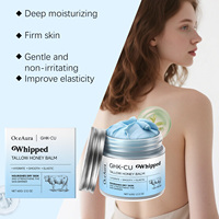 Crème Corporelle Fouettée Halal au Miel et au Suif de Vache GHK-Cu, Soin Hydratant pour Tous Types de Peau, Marque Privée