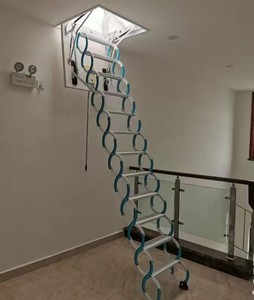 <span class=keywords><strong>Escalier</strong></span> <span class=keywords><strong>de</strong></span> <span class=keywords><strong>grenier</strong></span> escamotable en alliage pour toit résidentiel <span class=keywords><strong>avec</strong></span> <span class=keywords><strong>trappe</strong></span> dissimulée - Product Image 1
