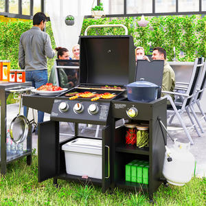 Portable Wood Smoker <b>Grill</b> 16 Inch Vertical Charcoal for <b>Outdoor</b> - Product Image 6